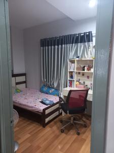 Phòng ngủ căn hộ Chung cư Tôn Thất Thuyết, Quận 4 Căn hộ Chung cư Tôn Thất Thuyết thiết kế hiện đại, đầy đủ nội thất.