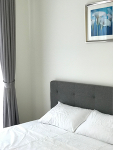 Căn hộ Masteri Millennium, Quận 4 Căn hộ Masteri Millennium tầng 24 ban công hướng Đông Nam thoáng mát.