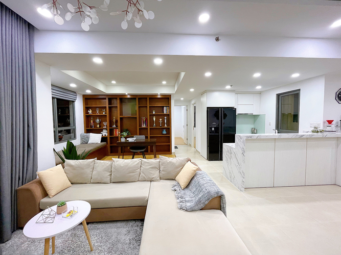 Căn hộ Masteri Thảo Điền, Quận 2 Căn hộ Masteri Thảo Điền hướng ban công tây bắc đầy đủ nội thất diện tích 92.92m²