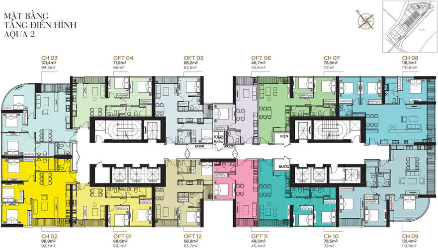  Căn hộ Vinhomes Golden River thiết kế sang trọng, view đón gió mát.