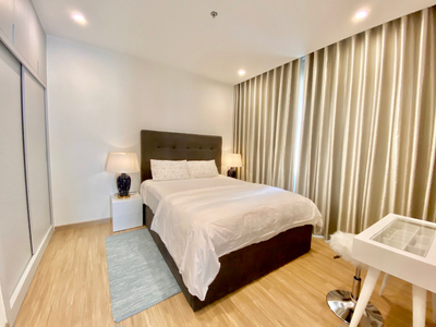 Căn hộ Vinhomes Grand Park, Quận 9 Căn hộ Vinhomes Grand Park hướng ban công tây nam đầy đủ nội thất diện tích 81.7m²