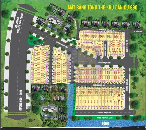 Đất nền Quận 9 Đất nền diện tích 58.11m2 có nhà cấp 4 trên đất, khu dân cư hiện hữu.