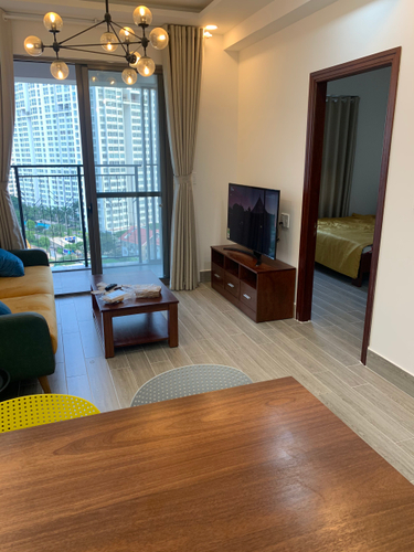 Nội thất Saigon South Residence Căn hộ Saigon South Residence tầng 12 thiết kế hiện đại, có ô để xe hơi.