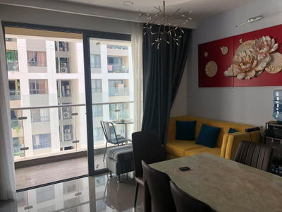 Căn hộ The Gold View, Quận 4 Căn hộ The Gold View tầng 20 thiết kế 2 phòng ngủ, đầy đủ nội thất.