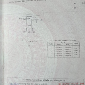 Đất nền Huyện Củ Chi Đất nền diện tích thổ cư 110.4m2 hướng Bắc, có sổ hồng riêng.