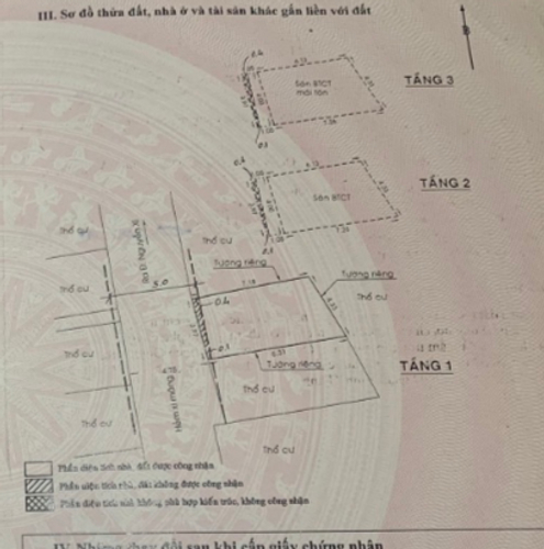 Bản vẽ nhà phố Quận Bình Thạnh Nhà phố cửa hướng Đông thoáng mát quanh năm, diện tích 30.4m2.