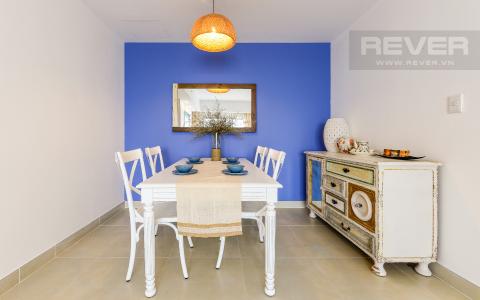 Bàn ăn 4 người sang trọng căn hộ Masteri Thảo Điền, Quận 2 Căn hộ Masteri Thảo Điền tầng cao tháp T4A view sông thoáng mát