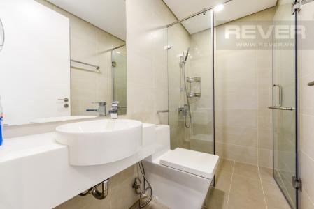Phòng tắm 2 Cho thuê căn hộ Masteri Millennium tầng cao 2PN view sông