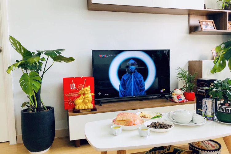 Căn hộ Sunview Town, Quận Thủ Đức Căn hộ Sunview Town tầng 9 thiết kế 2 phòng ngủ, cửa hướng Đông Nam.