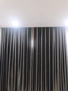 rèm cửa căn hộ Sky89 Căn hộ Sky 89 An Gia tầng 8 ban công hướng Tây, view đón nắng và gió.