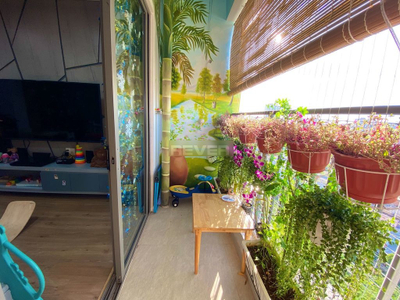 Căn hộ Wilton Tower, Quận Bình Thạnh Căn hộ tầng 15 Wilton Tower ban công rộng rãi, view đón gió mát.