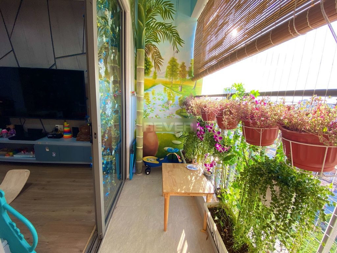 Căn hộ Wilton Tower, Quận Bình Thạnh Căn hộ tầng 15 Wilton Tower ban công rộng rãi, view đón gió mát.