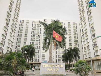 Căn hộ Phú Lợi 1, Quận 8 Căn hộ Chung cư Phú Lợi 1 tầng 11, cửa hướng Tây Bắc nội thất cơ bản.