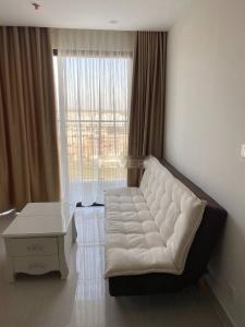 Phòng khách căn hộ Vinhomes Grand Park Căn hộ Vinhomes Grand Park đầy đủ nội thất tiện nghi, view thoáng mát.