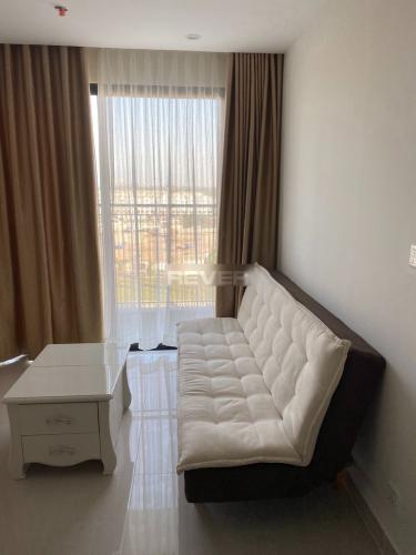 Phòng khách căn hộ Vinhomes Grand Park Căn hộ Vinhomes Grand Park đầy đủ nội thất tiện nghi, view thoáng mát.