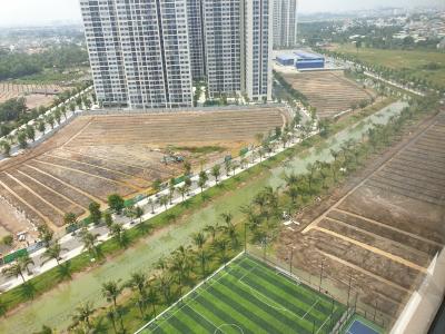 View vinhomes grand park Căn hộ Vinhomes Grand Park tầng 19 view nội khu, chưa có nội thất.