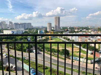 View căn office-tel Căn office-tel The Sun Avenue thô không có nội thất, view thành phố.