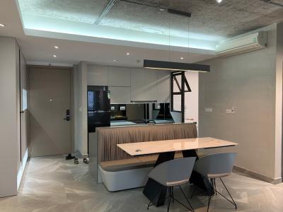 Phòng bếp căn hộ The View Riviera Point Căn hộ tầng cao Riviera Point đầy đủ nội thất, ban công rộng view sông