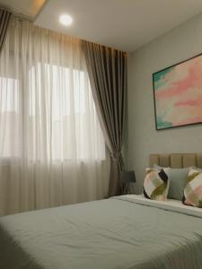 Phòng ngủ One Verandah Quận 2 Căn hộ One Verandah hướng ban công đông bắc đầy đủ nội thất diện tích 76m²