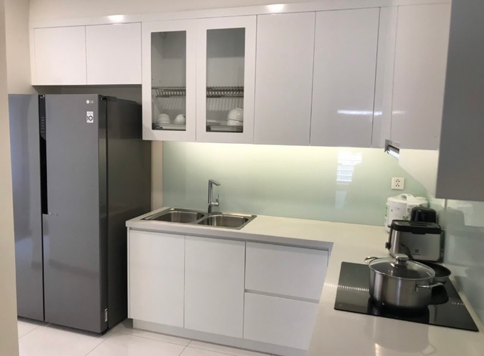 Căn hộ Vinhomes Central Park, Quận Bình Thạnh Căn hộ có 3 phòng ngủ Vinhomes Central Park tầng 26, đầy đủ nội thất.