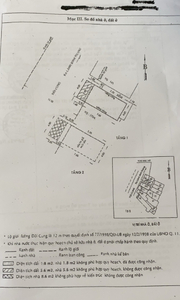 Bản vẽ nhà phố Quận 11 Nhà phố diện tích 36m2 thiết kế 1 trệt, 1 lầu khu dân cư sầm uất.