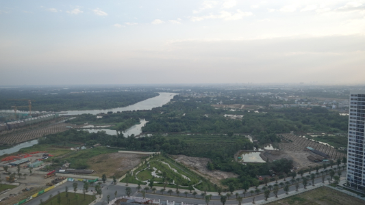 View căn hộ Vinhomes Grand Park, Quận 9 Căn hộ Vinhomes Grand Park hướng Tây Nam, diện tích 81.3m²