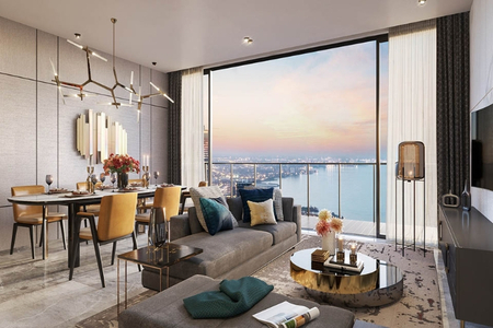 Nhà mẫu căn hộ The Metropole Thủ Thiêm, Quận 2 Căn hộ The Metropole Thủ Thiêm view thoáng mát, nội thất cơ bản.