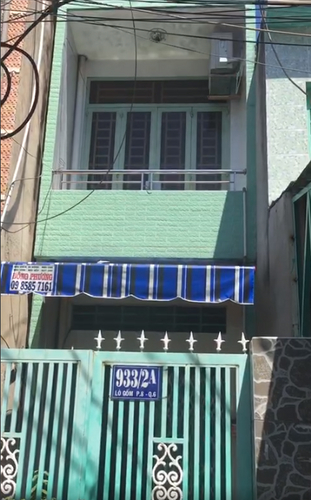 Mặt tiền nhà phố Quận 6 Nhà phố cửa hướng Đông Nam, diện tích 54.2m2 có sổ hồng riêng.