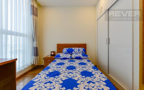 Nội thất phòng ngủ 2 Căn hộ Vinhomes Central Park tầng 14 có 2 phòng ngủ, đầy đủ nội thất.