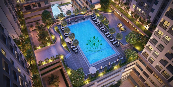 Căn hộ Lavita Charm, Quận Thủ Đức Căn hộ Lavita Charm tầng 9 diện tích 49.29m2, bàn giao nội thất cơ bản.