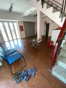 Không gian căn hộ Chung cư Hà Kiều, Gò Vấp Căn hộ Chung cư Hà Kiều tầng trệt có thêm 1 lầu, cửa hướng Tây Bắc.