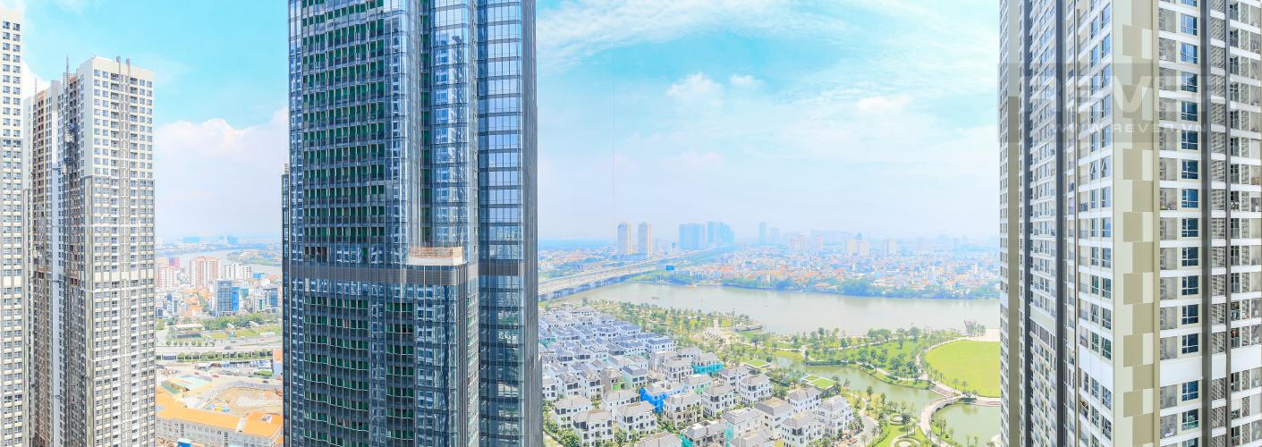 View Căn hộ Vinhomes Central Park tầng cao L2, 3 phòng ngủ, nội thất đầy đủ