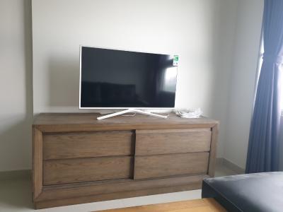 Phòng khách căn hộ CITISOHO Căn hộ Citisoho diện tích 59m2 gồm 2 phòng ngủ và 2 toilet