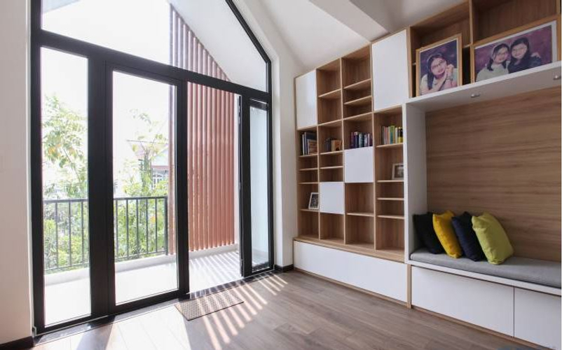 Nhà phố Quận 7 Nhà phố KDC Savimex thiết kế 1 trệt, 2 lầu và 1 Gara diện tích 168m2.