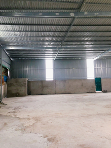Nhà xưởng kho bãi Quận 9 Nhà xưởng kho bãi diện tích 400m2, mặt tiền đường Long Thuận.