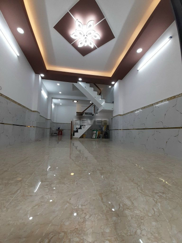 Nhà phố Quận 8 Nhà phố hẻm xe hơi đường Âu Dương Lân, kết cấu 1 trệt, 2 lầu kiên cố.