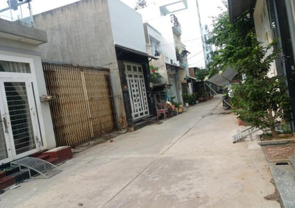 Đất nền Quận Bình Tân Đất nền hẻm đường Nguyễn Cữu Phú không bị ngập nước, diện tích 63.2m2.