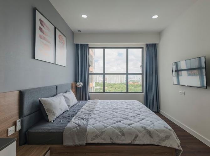 Phòng ngủ căn hộ The Sun Avenue Căn hộ The Sun Avenue tầng trung, view thành phố sầm uất.