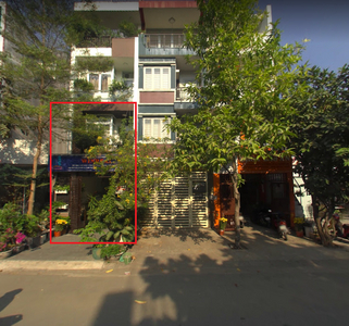 Đường trước mặt bằng kinh doanh Quận 2 Mặt bằng kinh doanh diện tích 50m2 vuông vắn, cửa hướng Tây Nam.