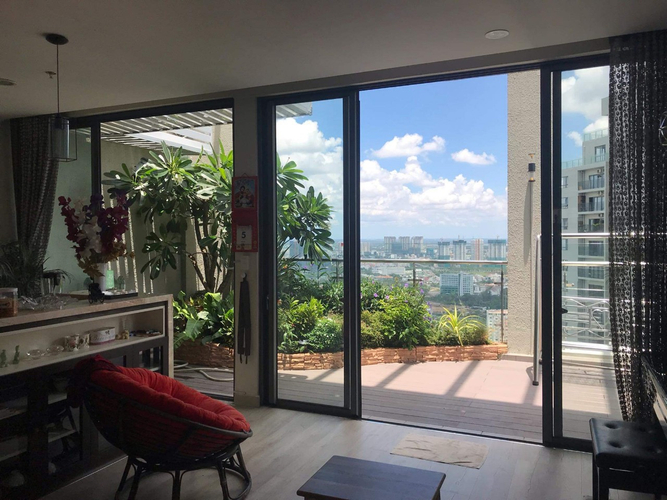 Penthouse Masteri Thảo Điền, Quận 2 Penthouse Masteri Thảo Điền diện tích 143m2, đầy đủ nội thất.