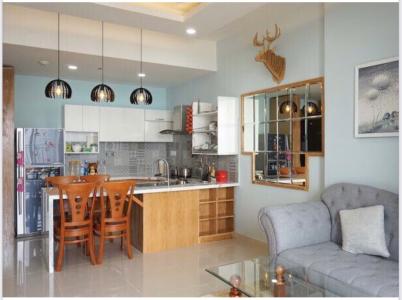 Phòng bếp The Tresor Quận 4 Căn hộ tầng cao The Tresor hướng Đông Bắc, view thoáng mát.