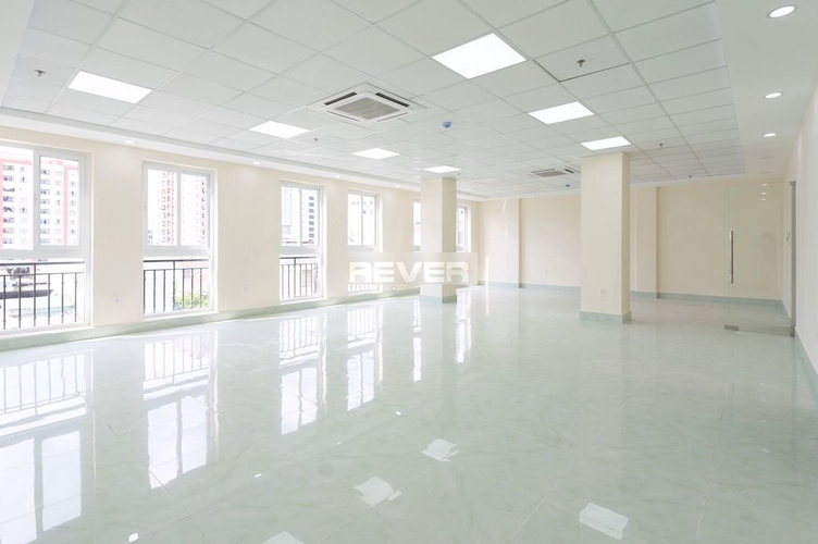 Văn phòng Quận Bình Thạnh Văn phòng lầu 4 diện tích 6m x12m vuông vắn, bàn giao không nội thất.