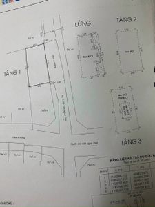 Bản vẽ nhà phố Quận Bình Thạnh Nhà phố thiết kế 1 trệt, 3 lầu và sân thượng, thích hợp kinh doanh CHDV.