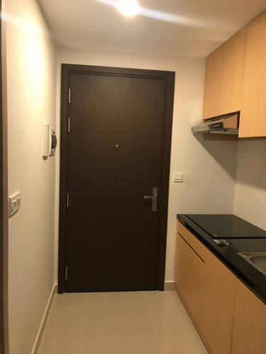 Căn hộ RiverGate Residence, Quận 4 Studio Rivergate Residence tầng 19 thiết kế hiện đại, đầy đủ nội thất.