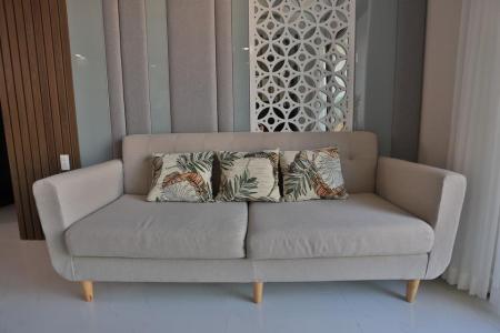 Phòng khách căn hộ Wilton Tower, Bình Thạnh Căn hộ Wilton Tower tầng 7 đầy đủ nội thất, tiện ích cao cấp.