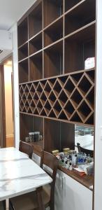 Nội thất River Panorama Căn hộ River Panorama tầng 18 cửa hướng Bắc, đầy đủ nội thất.