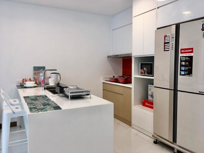 Căn hộ Sunwah Pearl, Quận Bình Thạnh Căn hộ Sunwah Pearl tầng 12A ban công hướng Đông Bắc, đầy đủ nội thất.