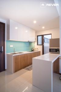 Phòng bếp One Verandah Quận 2 Căn hộ One Verandah đầy đủ nội thất, ban công thoáng mát.