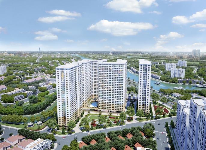 Diamond Riverside, Quận 8 Căn hộ Diamond Riverside view sông, không nội thất