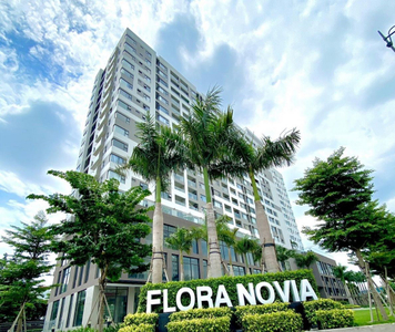 Căn hộ Flora Novia, Quận Thủ Đức Căn hộ Flora Novia tầng 8 view hồ bơi thoáng mát, nội thất cơ bản.